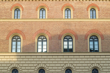 Architecture in the old town of Munich, Germany