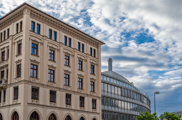 Obraz premium Architecture in the old town of Munich, Germany