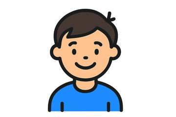 Vector illustration featuring a variety of comedic stick figures with diverse facial expressions