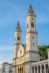 Ludwigskirche (Catholic Parish and University Church of St. Louis) in Munich, Germany