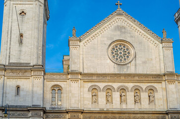Obraz premium Ludwigskirche (Catholic Parish and University Church of St. Louis) in Munich, Germany
