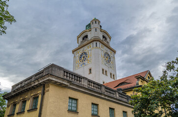 Art Nouveau building in Munich, Germany