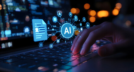 Artificial intelligence technology concept