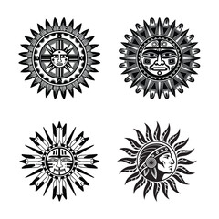 Fototapeta premium Sun svg design