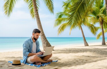 Remote Freelancer Working Abroad | Digital Nomad Lifestyle