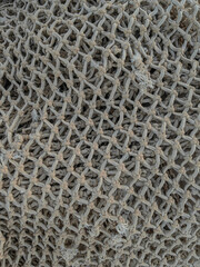 Underwater Fishing Net. Abstract Underwater background Fishing Net