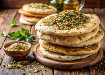 pita bread zaatar