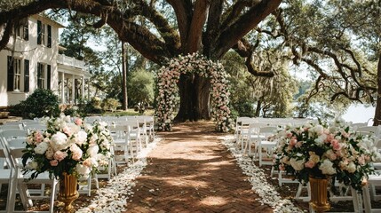 un mariage super beau 