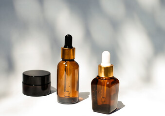 cosmetic bottle mockup beauty product design
