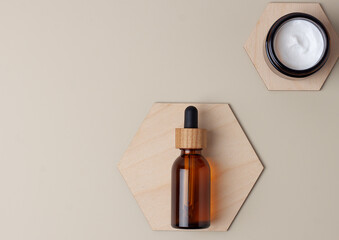 cosmetic bottle mockup beauty product design