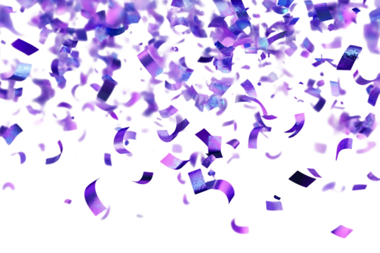 Abstract colorful background with blue splashes, geometric patterns, and shiny star confetti, perfect for a festive party or holiday celebration backdrop - Powered by Adobe