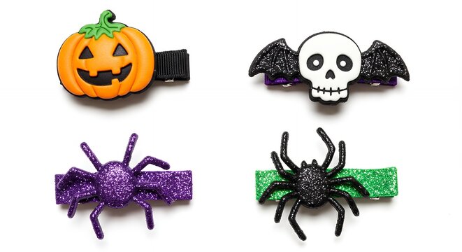 Halloween hair clips decorative clip collection