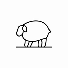ship farm icon sign vector