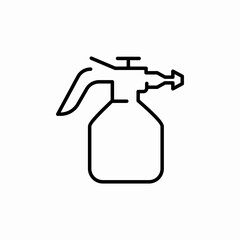 spray bottle garden icon sign vector