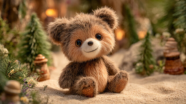 stuffed animal toy baby bear