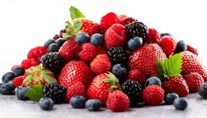 Obraz premium big berry pile