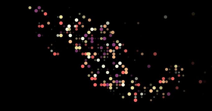 Stylized Dot Map Build of Mexico