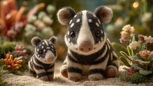 stuffed animal toy baby tapir