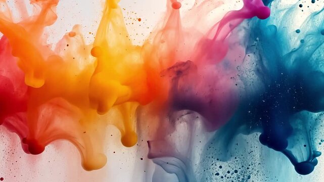 Vibrant Hues: An Abstract Symphony of Color