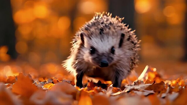 hedgehog in the grass