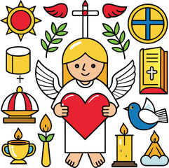 Religious and Spiritual Symbols Collection