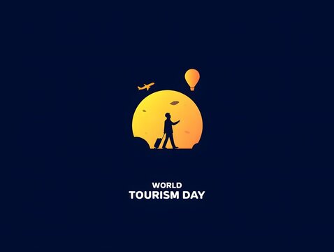World tourism day travel destinations vacation planning international travel guide - Powered by Adobe