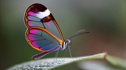 A striking butterfly