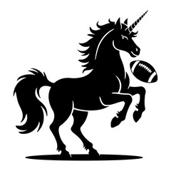Unicorn with Football