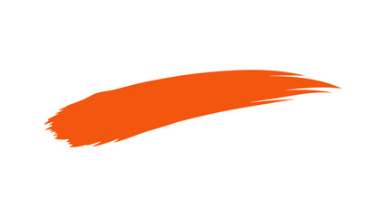 brush stroke illustration doodle style on white.