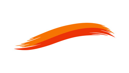 brush stroke design element illustration