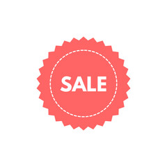 Sale label vector. Sale now label vector design.