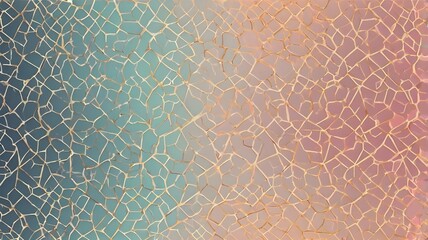 Pastel Geometric Gradient Pattern