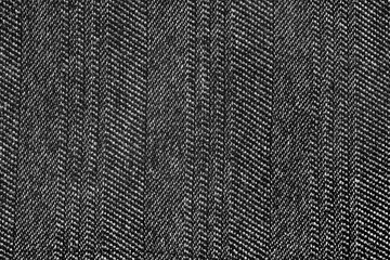 herringbone pattern fabric, texture background. black and white tweed pattern, weaving, textile material. close up wool background, texture for graphic design