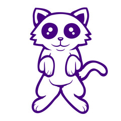 Cat Pet Animal Cute Small Kitten Friendly Happy Smile