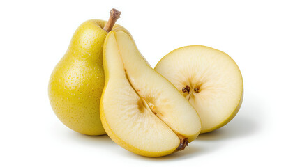 pear isolated on white