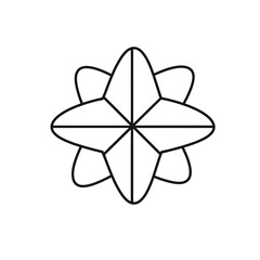 star shaped ornament