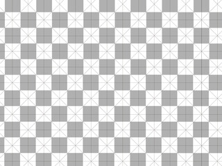 和柄　格子柄　シルエット素材