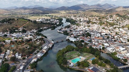 Itaperuna-RJ; Itaperuna; Interior RJ; BR 356; Av. Cardoso Moreira; Rio Muriaé; Centro de Itaperuna; Ponte Itaperuna RJ; Drone Itaperuna RJ; Concha acústica Itaperuna RJ.