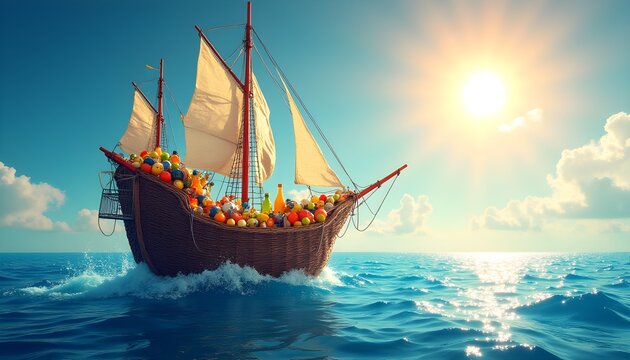The Voyage of Shopping Cartus Maris: A Satisfied Sea