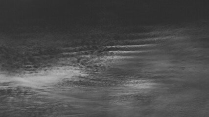 Dramatic abstract black and white clouds 