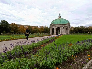 Pavillion In Hofgarten Munich, Germany