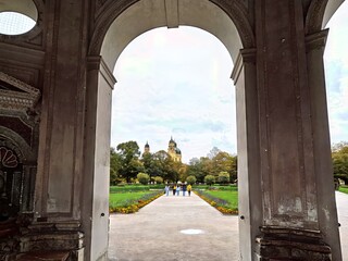 Pavillion In Hofgarten Munich, Germany