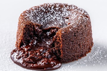 Chocolate lava cake, molten center (1)