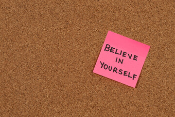 a sticky note with 