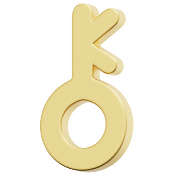 3D Chiron Icon