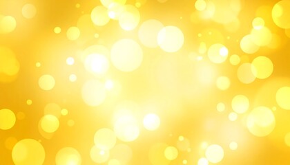 Golden bokeh background