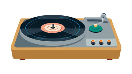 Fototapeta premium record player