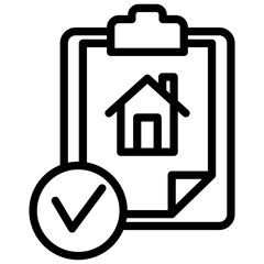 Loan Application  line icon