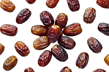 dry dates  isolated on transparent background