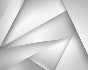 Obraz premium Abstract Geometric Gray White Design Background